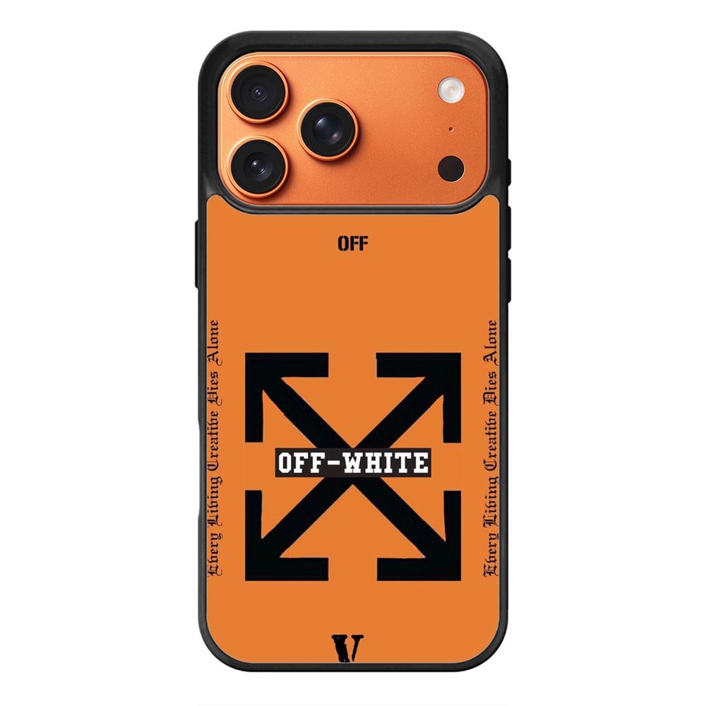 Off White Orange iPhone 17 Pro Max Case OV11223