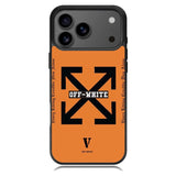 Off White Orange iPhone 17 Pro Case OV11223