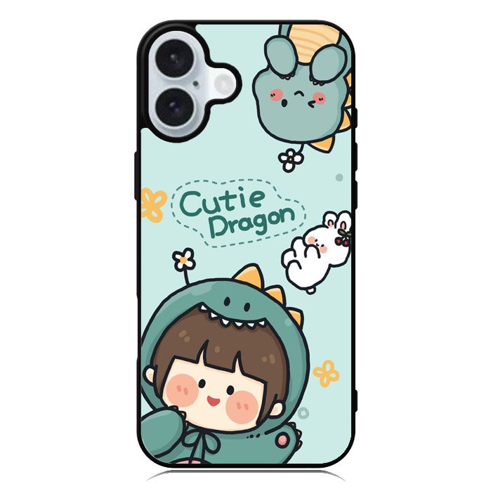 Cutie Dragon iPhone 16 Plus Case QC11219