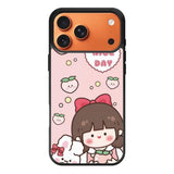 Peach Cute Nice Day iPhone 17 Pro Max Case QC11224