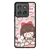 Peach Cute Nice Day Motorola Moto Edge 2025 Case QC11224