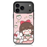 Peach Cute Nice Day iPhone 17 Pro Case OV11224