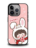 Cute Rabbit Sweet iPhone 15 Pro Max Case OV11206