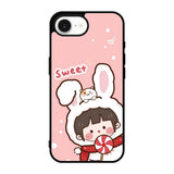 Cute Rabbit Sweet iPhone 17e Case OV11206