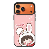 Cute Rabbit Sweet iPhone 17 Pro Case QC11206