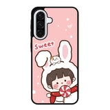 Cute Rabbit Sweet Samsung Galaxy A36 5G Case OV11206
