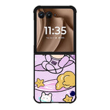 Cute Purple Bobba Motorola Moto RAZR Plus 2025 Case OV11205