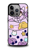 Cute Purple Bobba iPhone 16 Pro Case OV11205