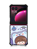 Cute Blue Space Ufo Motorola Moto Razr Plus 2023 , Moto Razr+ 2023 Case OV11201