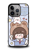 Cute and Happy Everyday iPhone 14 Pro Max Case QC11197