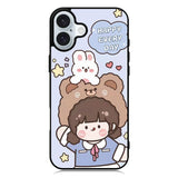 Cute and Happy Everyday iPhone 16 Plus Case QC11197