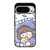 Cute Sleeping with the cat Google Pixel 10 Pro XL Case OV11213