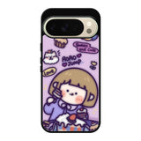 Cute Roro Jump Eat the Sweet Cake Google Pixel 10 Pro Case QC11210