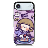 Cute Roro Jump Eat the Sweet Cake iPhone 17 Air Case OV11210