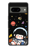 Cute Roro Jump and Astronaut Google Pixel 8A Case QC11207
