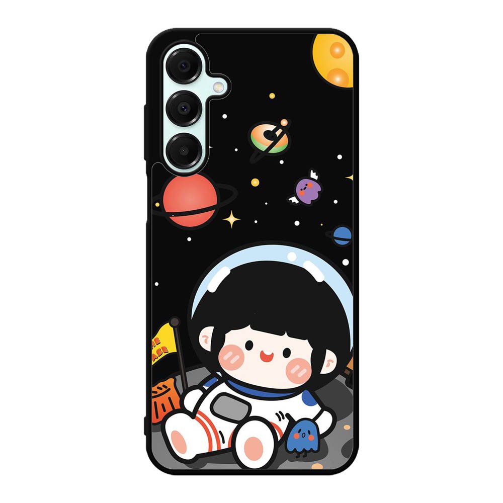 Cute Roro Jump and Astronaut Samsung Galaxy A16 Case OV11207
