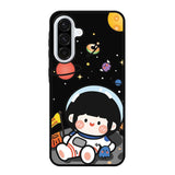 Cute Roro Jump and Astronaut Samsung Galaxy A36 5G Case OV11207