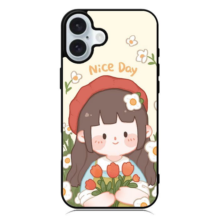 Cute And Have A Nice Day iPhone 16 Plus Case QC11198