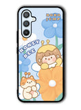 Cute Roro Jump And Honey Bee Samsung Galaxy A54 5G Case OV11208