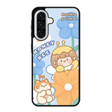Cute Roro Jump And Honey Bee Samsung Galaxy A56 5G Case OV11208