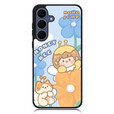 Cute Roro Jump And Honey Bee Samsung Galaxy S25 FE Case OV11208
