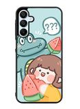 Cute Eat Watermelon Samsung Galaxy A15 5G Case OV11203