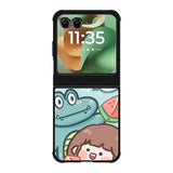 Cute Eat Watermelon Motorola Moto RAZR 2025 Case OV11203