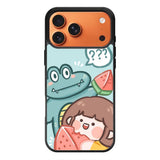 Cute Eat Watermelon iPhone 17 Pro Case OV11203