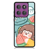 Cute Eat Watermelon Motorola Moto Edge 2025 | Moto Edge 60 Fusion | Moto Edge 60 Pro Case OV11203