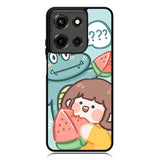 Cute Eat Watermelon Motorola Moto G 5G 2025 Case OV11203
