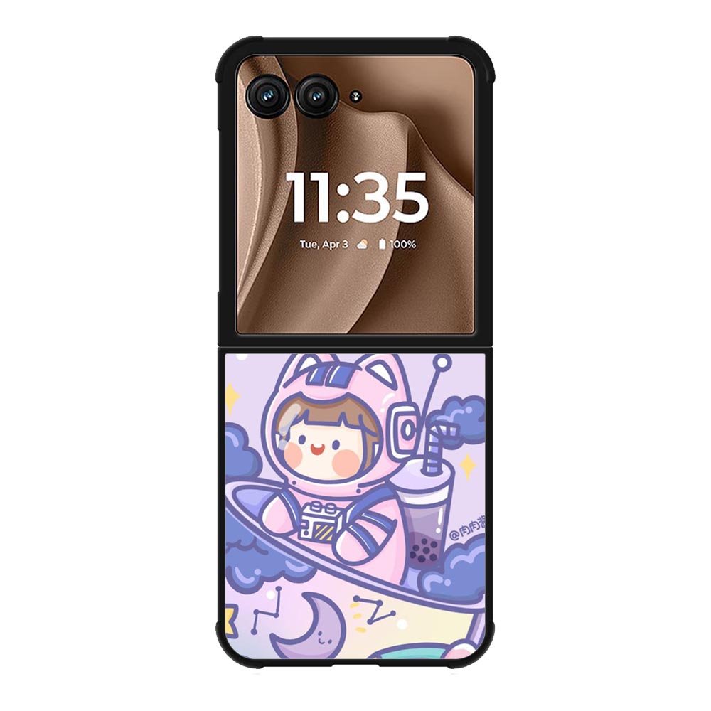 Cute Suger Space Motorola Moto RAZR Plus 2025 Case OV11216