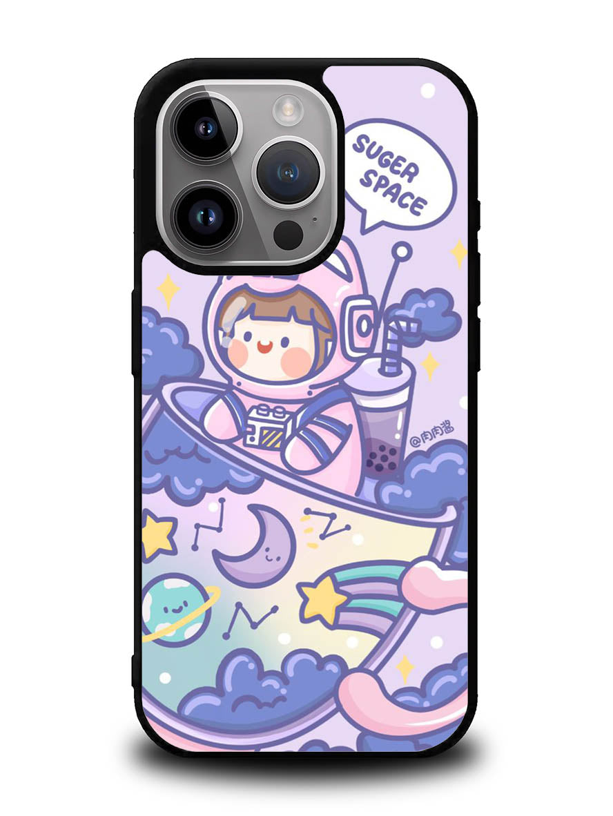 Cute Suger Space iPhone 15 Pro Max Case OV11216