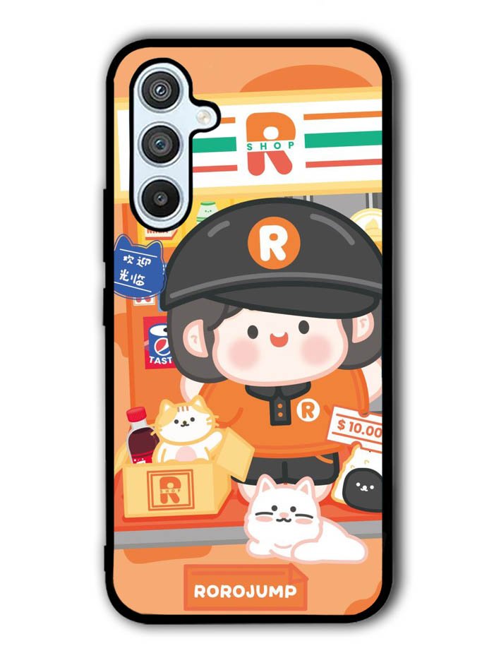 Cute Roro Jump market Shop Samsung Galaxy A54 5G Case OV11211
