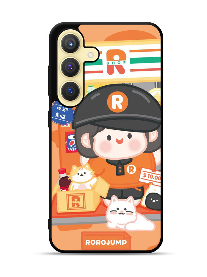 Cute Roro Jump market Shop Samsung Galaxy S24 FE 5G Case OV11211