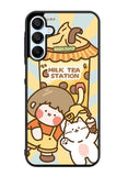 Cute Roro Jump Milk Tea Station Samsung Galaxy A15 5G Case OV11212