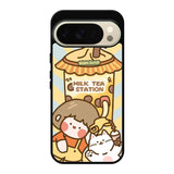 Cute Roro Jump Milk Tea Station Google Pixel 10 Pro XL Case QC11212