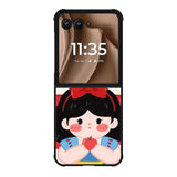 Cute Snow White Motorola Moto RAZR Plus 2025 Case OV11214