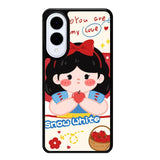 Cute Snow White Samsung Galaxy S25 Edge 5G Case OV11214