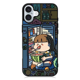 Cute Eat in The Night iPhone 16 Case QC11202