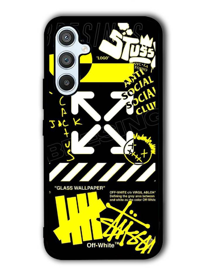 Hypebeast Yellow Black Samsung Galaxy A54 5G Case OV11221