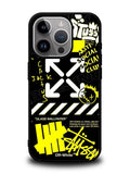 Hypebeast Yellow Black iPhone 14 Pro Max Case QC11221