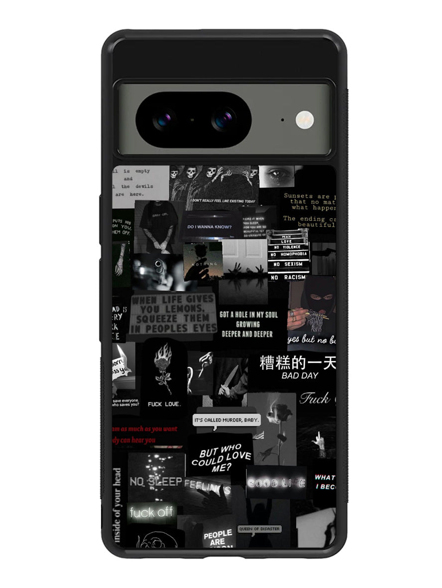 Dark Vibes Google Pixel 8A Case QC11060