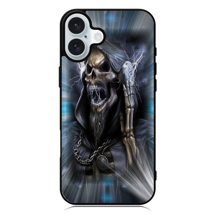 Death Metal iPhone 16 Plus Case QC11061