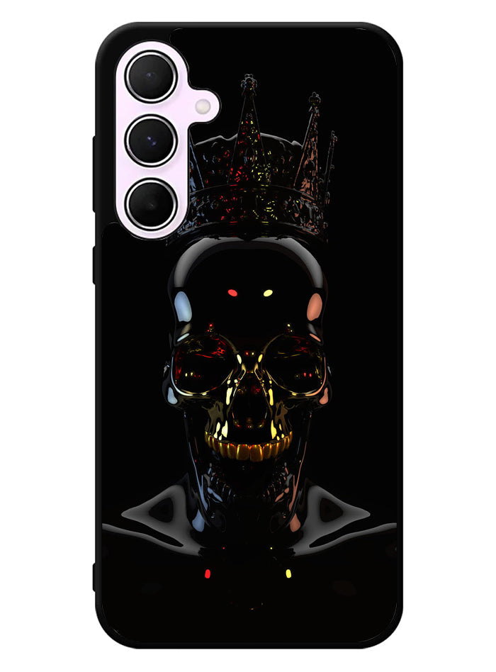 Skull Black Samsung Galaxy A35 5G Case