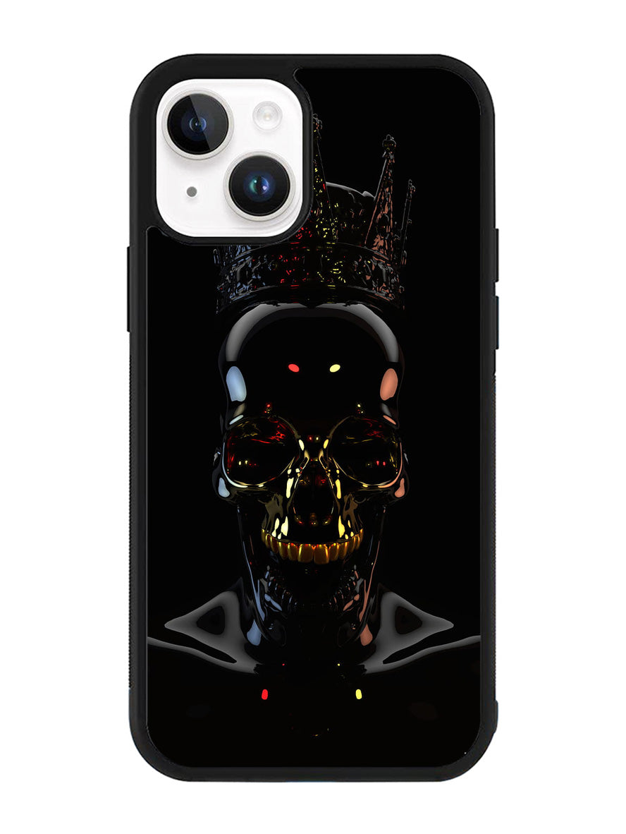 skull black iPhone 15 Case OV11028