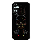 Skull Black Samsung Galaxy A16 Case OV8302