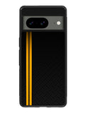 Abstract Yellow Lines Google Pixel 8A Case QC10708