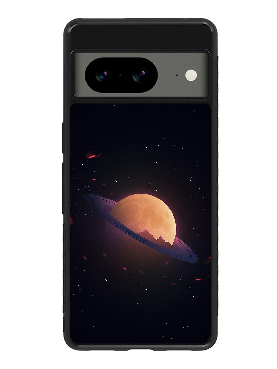 SATURN abstract Google Pixel 8A Case QC10807
