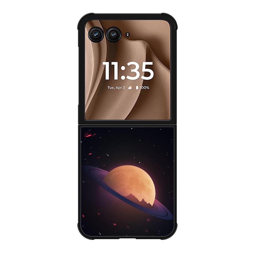 SATURN abstract Motorola Moto RAZR Plus 2025 Case OV10807