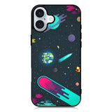 Cartoon Galaxy iPhone 16 Plus Case QC10675